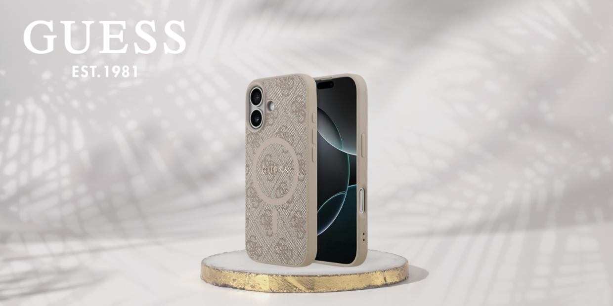 Carcasa Guess 4G Ring Classic Logo cu MagSafe compatibila cu iPhone 17, Roz 1 Lerato.ro