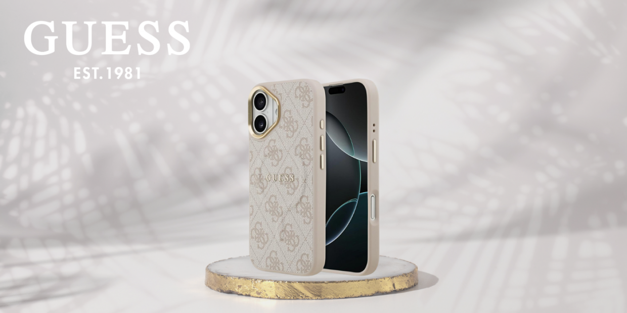 Carcasa Guess 4G PU Classic Logo cu MagSafe compatibila cu iPhone 17, Roz 1 Lerato.ro