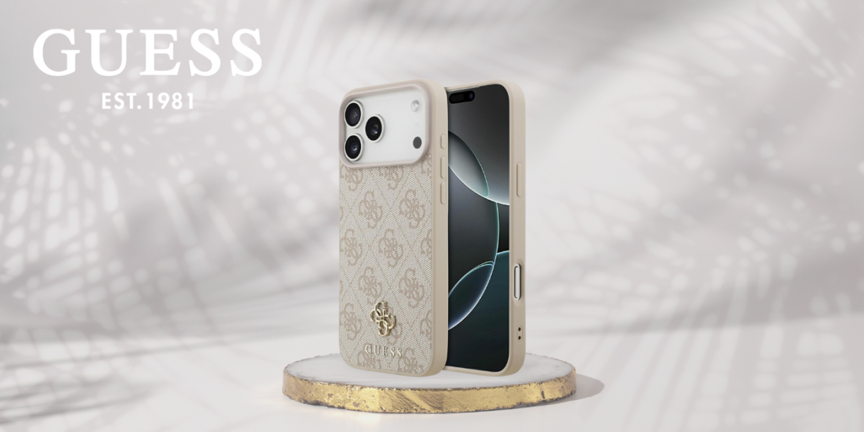 Carcasa Guess 4G Small 4G Logo cu MagSafe compatibila cu iPhone 17 Pro Max, Roz 1 Lerato.ro