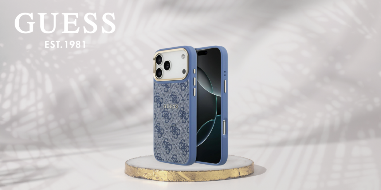 Carcasa Guess 4G PU Classic Logo cu MagSafe compatibila cu iPhone 17 Pro Max, Albastru 1 Lerato.ro