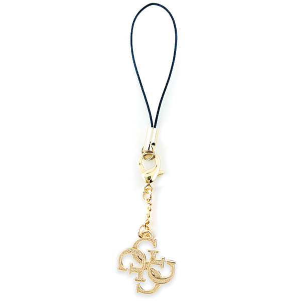 Snur pentru carcase Guess 4G Glitter Charm, Gold 1 Lerato.ro