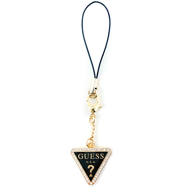 Snur pentru carcase Guess Triangle Diamond Charm cu Rhinestones, Gold 1 Lerato.ro