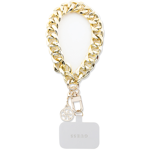Snur pentru carcase Guess Big Hand Strap 4G Charm, Gold 1 Lerato.ro