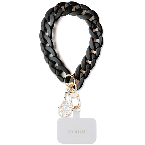 Snur pentru carcase Guess Big Hand Strap 4G Acrylic Charm, Negru 1 Lerato.ro
