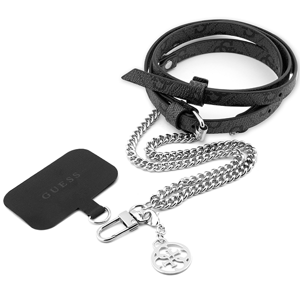 Snur pentru carcase Guess 4G Chain CBDY Strap, Negru 1 Lerato.ro