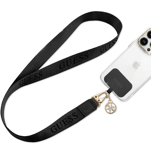 Snur pentru carcase Guess CBDY Nylon Chain, Negru 1 Lerato.ro
