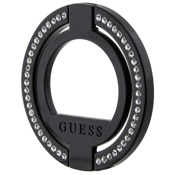 Suport universal pentru telefon Guess Rhinestone, Compatibil MagSafe, Negru 1 Lerato.ro