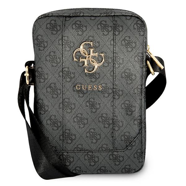 Geanta universala Guess 4G Big Metal Logo, compatibila cu dispozitive 8 inch, Gri 1 Lerato.ro