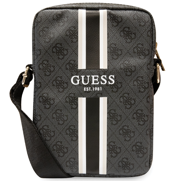 Geanta universala Guess 4G Stripes, compatibila cu dispozitive de maxim 8 inch, Negru 1 Lerato.ro