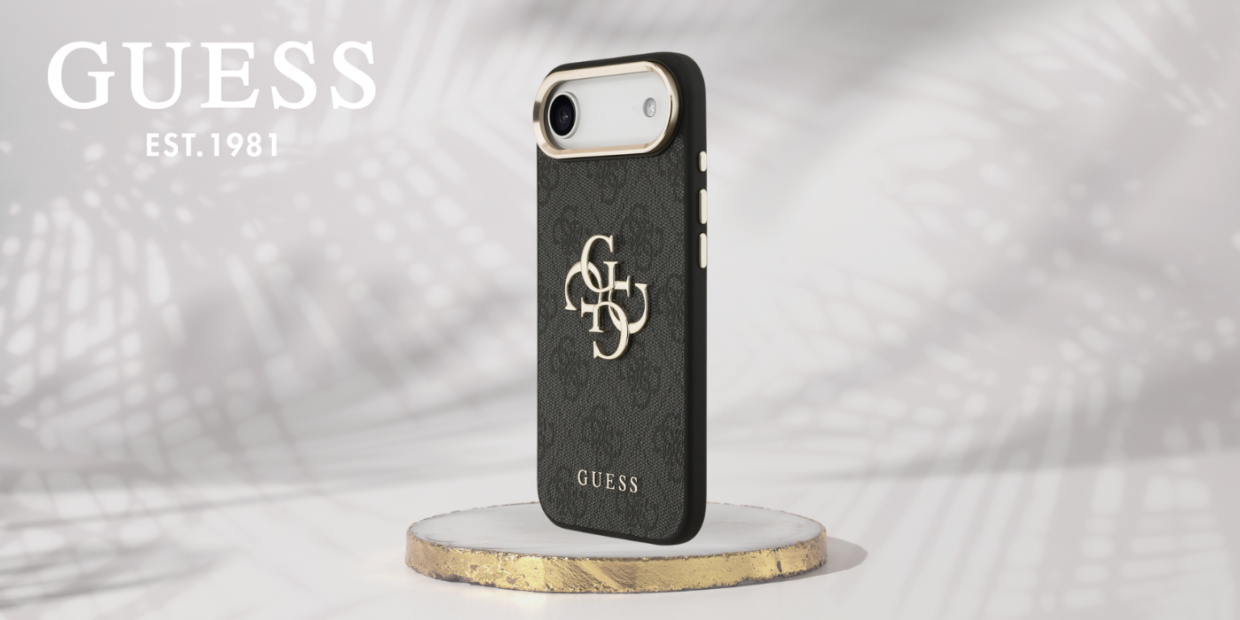 Carcasa Guess 4G Big 4G Classic Logo compatibila cu iPhone 17 Air, Negru 1 Lerato.ro