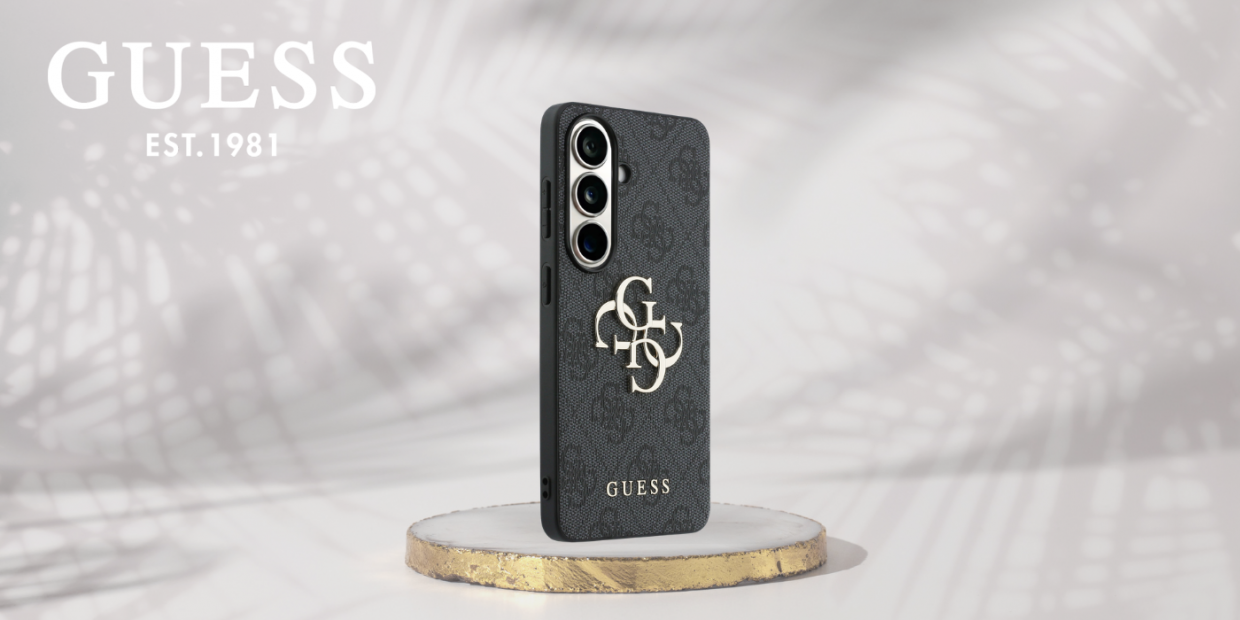 Carcasa Guess 4G Big Metal Logo compatibila cu Samsung Galaxy S26 Plus, Negru 1 Lerato.ro