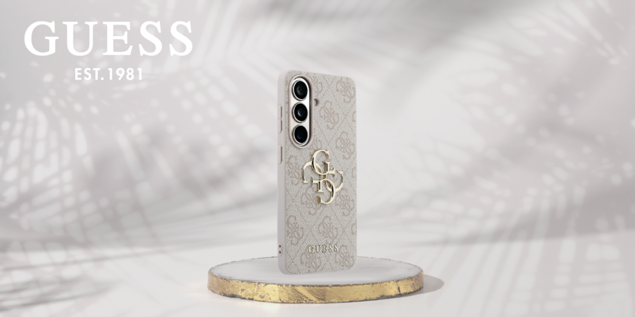 Carcasa Guess 4G Big Metal Logo compatibila cu Samsung Galaxy S26, Roz 1 Lerato.ro