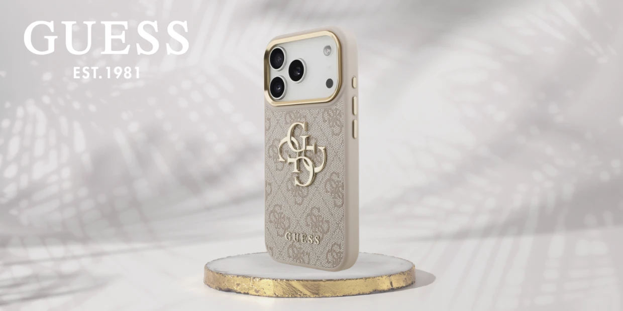 Husa Guess 4G Big 4G Classic Logo compatibila cu iPhone 18 Pro / 17 Pro, Rose Gold 1 Lerato.ro