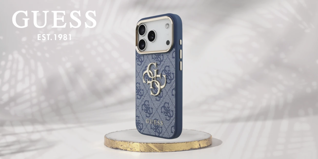Husa Guess 4G Big 4G Classic Logo compatibila cu iPhone 18 Pro / 17 Pro, Albastru 1 Lerato.ro