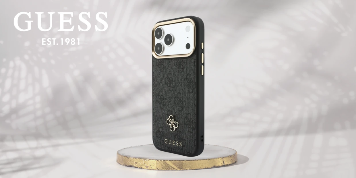 Husa Guess 4G cu MagSafe si Wallet compatibila cu iPhone 18 Pro / 17 Pro, Negru 1 Lerato.ro