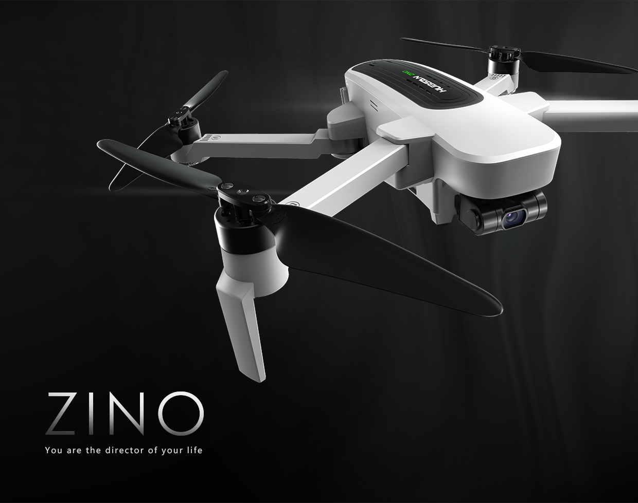 Drona Hubsan H117S Zino, controller HT016B, GPS, WiFi, UHD 4K, RC Quadcoter, 1KM, Negru 1 Lerato.ro