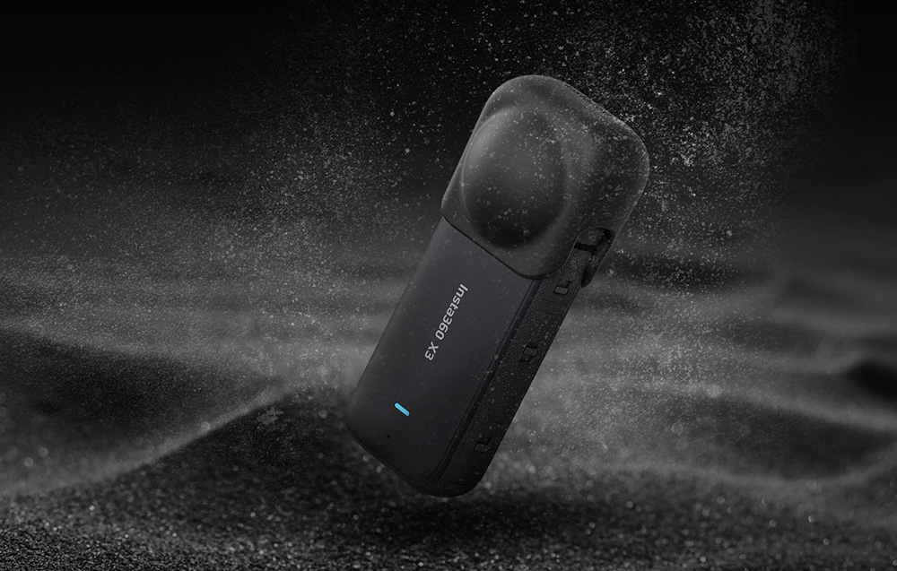 Capac protectie lentile Insta360 pentru Insta360 X3, Silicon, Negru 1 Lerato.ro