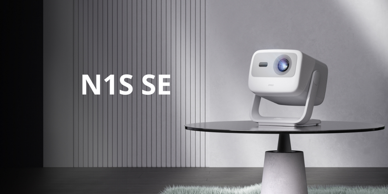 Videoproiector JMGO N1S SE, 800lm, 1920 x 1080p, Full HD, USB-A, HDMI 2.1, WiFi, Bluetooth, Alb 1 Lerato.ro