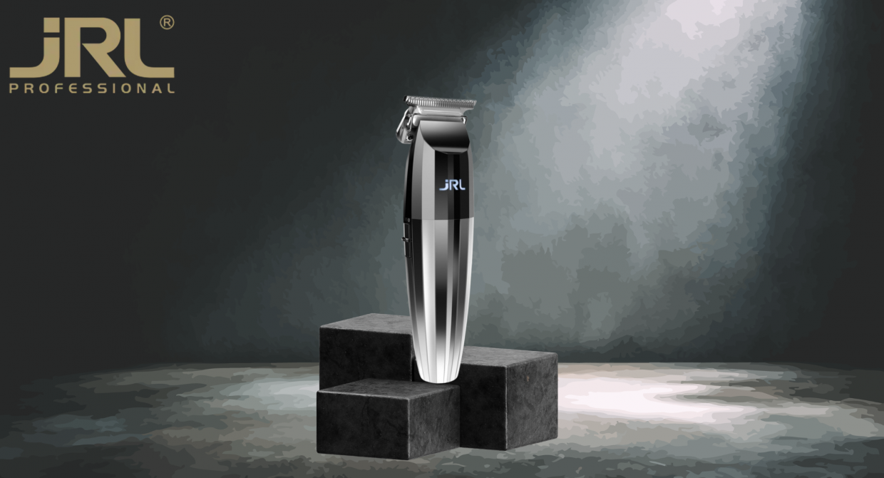 Aparat de tuns electric JRL Fresh Fade 2020T, 1400 mAh, Autonomie 2h, 60dB, Accesorii incluse, Silver 1 Lerato.ro