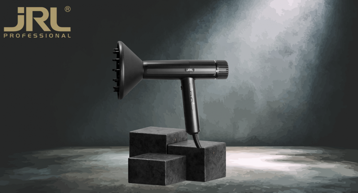Uscator de par JRL Forte Pro 2020H, 2150W, 3 viteze, 3 trepte temperatura, Functie ionica, Negru 1 Lerato.ro