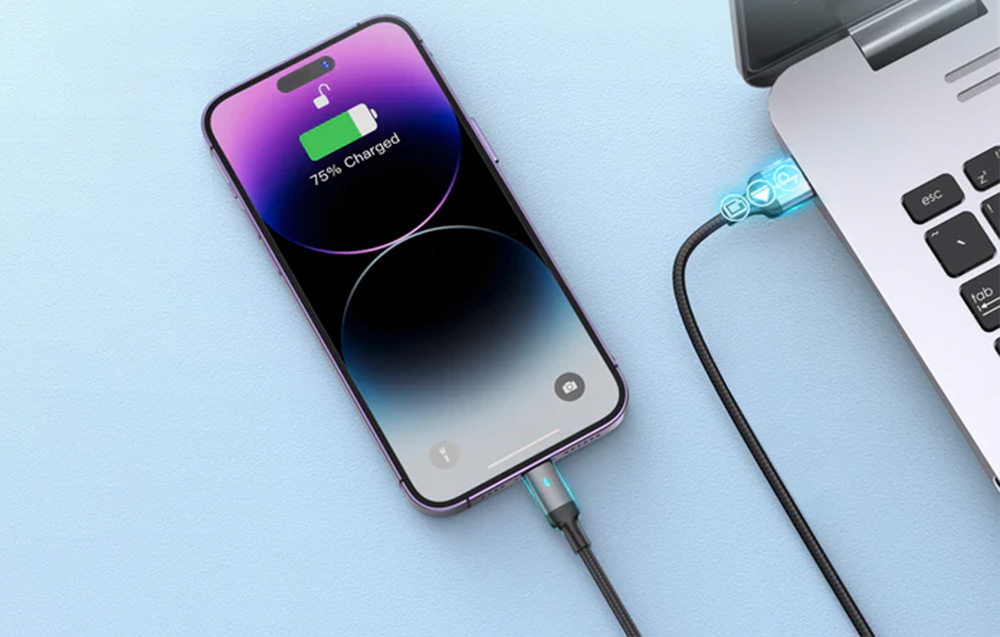 Cablu pentru incarcare si transfer de date Joyroom S-CL020A10, USB-C/Lightning, 20W, 3m, Negru 1 Lerato.ro