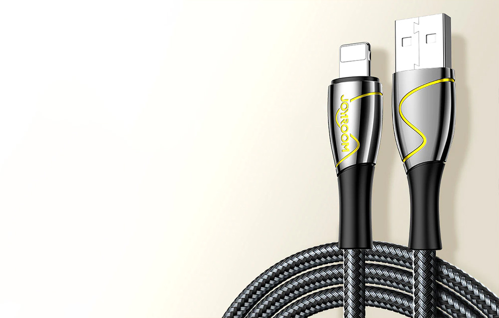 Cablu pentru incarcare si transfer de date Joyroom S-1230K6, USB/Lightning, 2.4A, 1.2m, Negru 1 Lerato.ro
