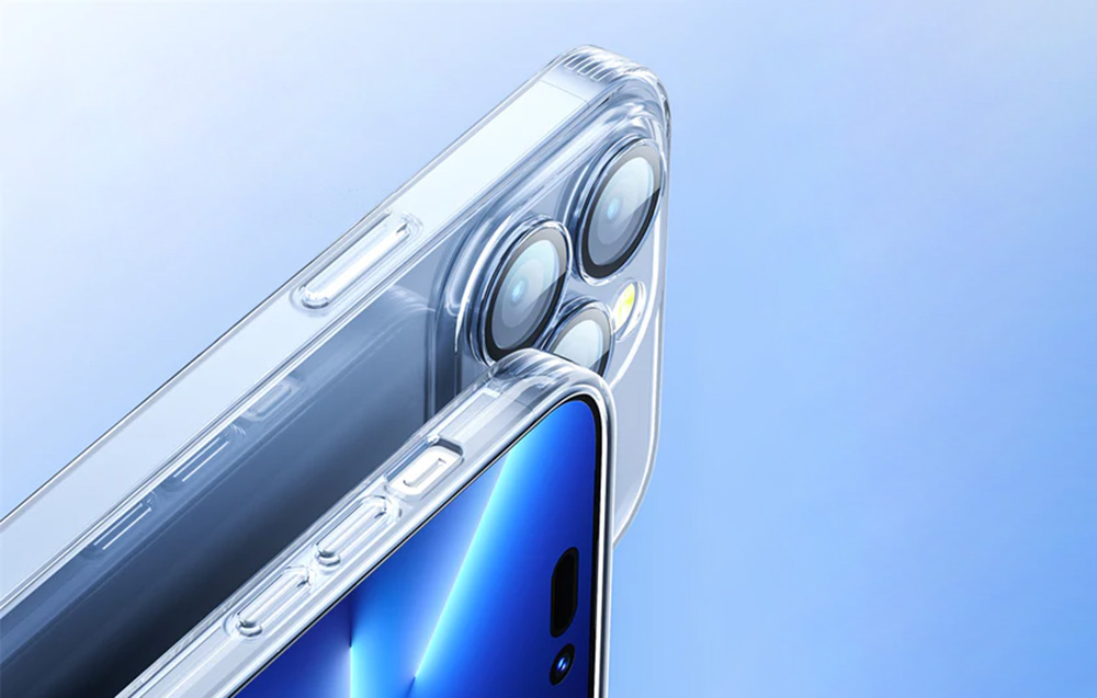 Carcasa JR-14Q3 compatibila cu iPhone 14 Plus, Transparent 1 Lerato.ro