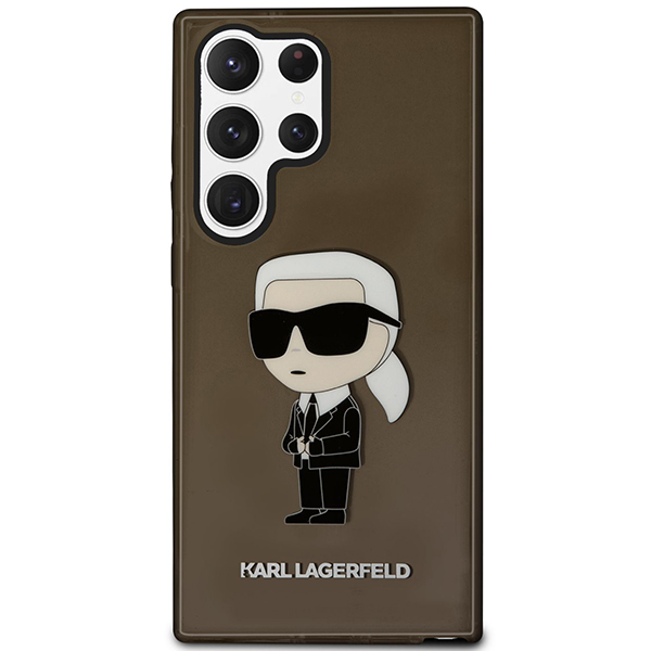 Carcasa Karl Lagerfeld Ikonik Karl compatibila cu Samsung Galaxy S23 Ultra, Negru 1 Lerato.ro