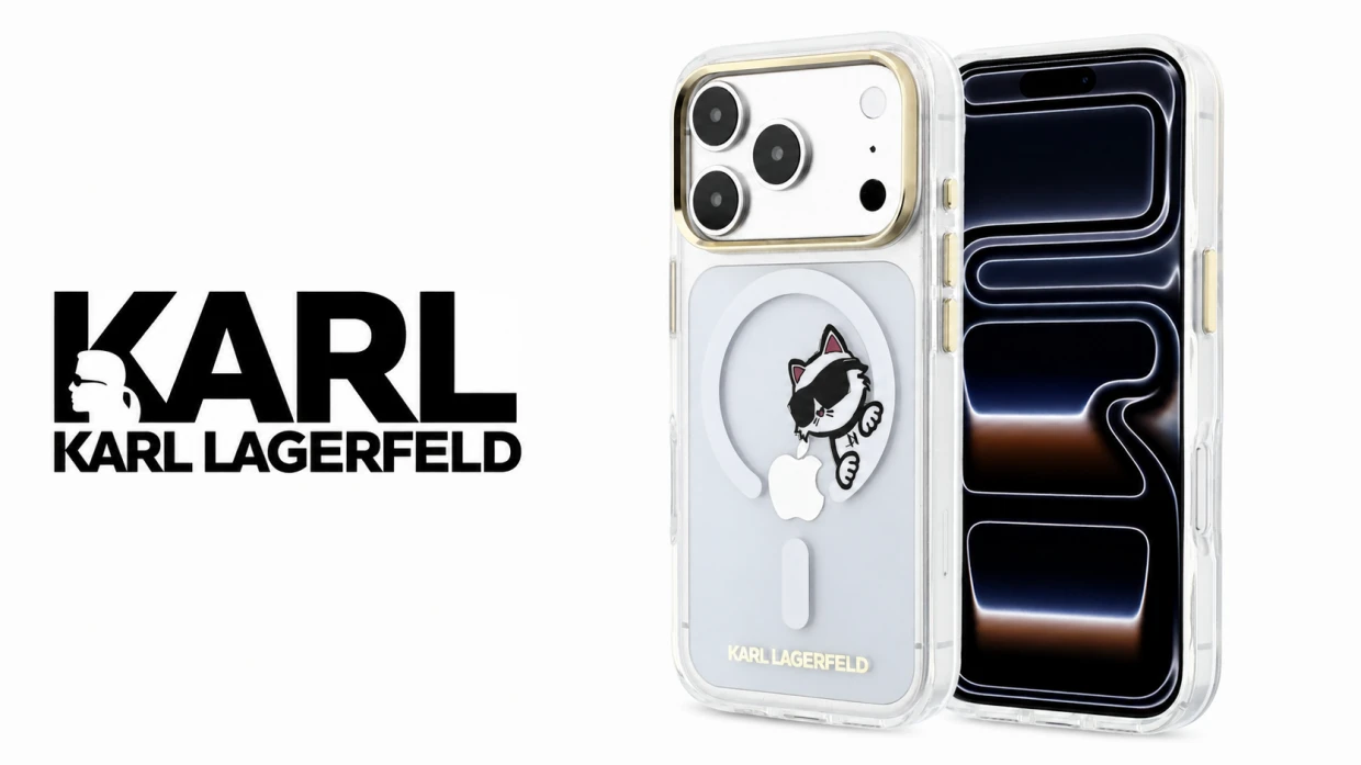 Husa Karl Lagerfeld Peekaboo Logo cu MagSafe compatibila cu iPhone 18 Pro Max / 17 Pro Max, Transparent 1 Lerato.ro