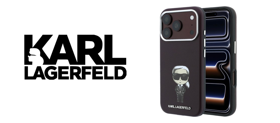 Husa Karl Lagerfeld Smooth Ikonik Sketch cu MagSafe compatibila cu iPhone 18 Pro / 17 Pro, Burgundy 1 Lerato.ro