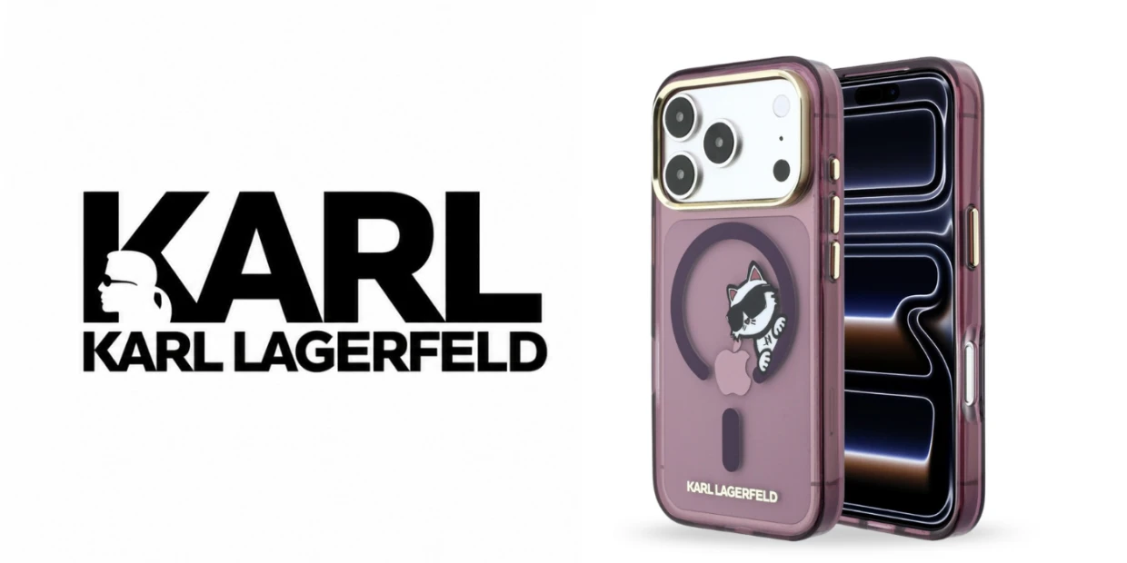 Husa Karl Lagerfeld Peekaboo Logo cu MagSafe compatibila cu iPhone 18 Pro / 17 Pro, Burgundy 1 Lerato.ro