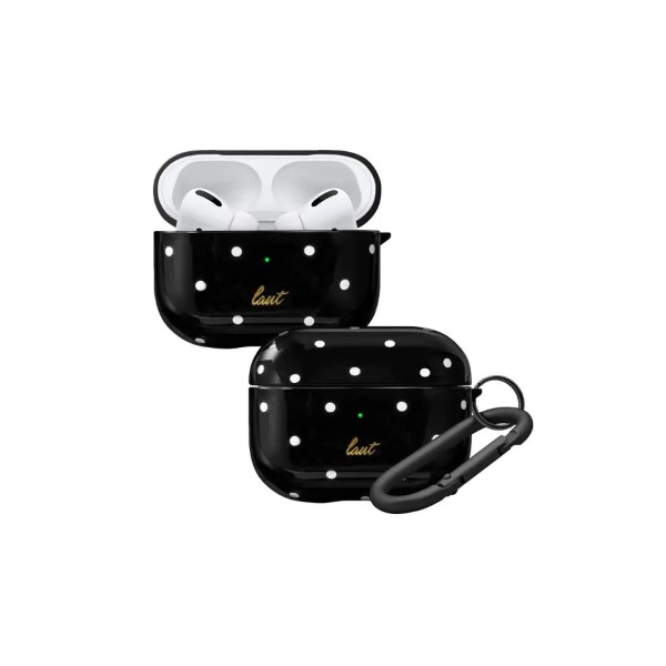 Carcasa Laut Dotty compatibila cu Apple AirPods Pro, Negru 1 Lerato.ro