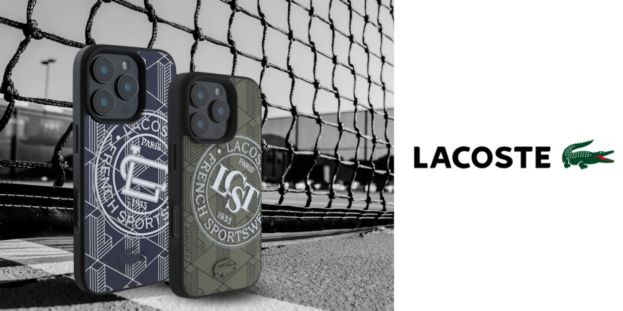 Carcasa Lacoste Mono Sportswear cu MagSafe compatibila cu iPhone 16 Pro Max, Navy Blue 1 Lerato.ro