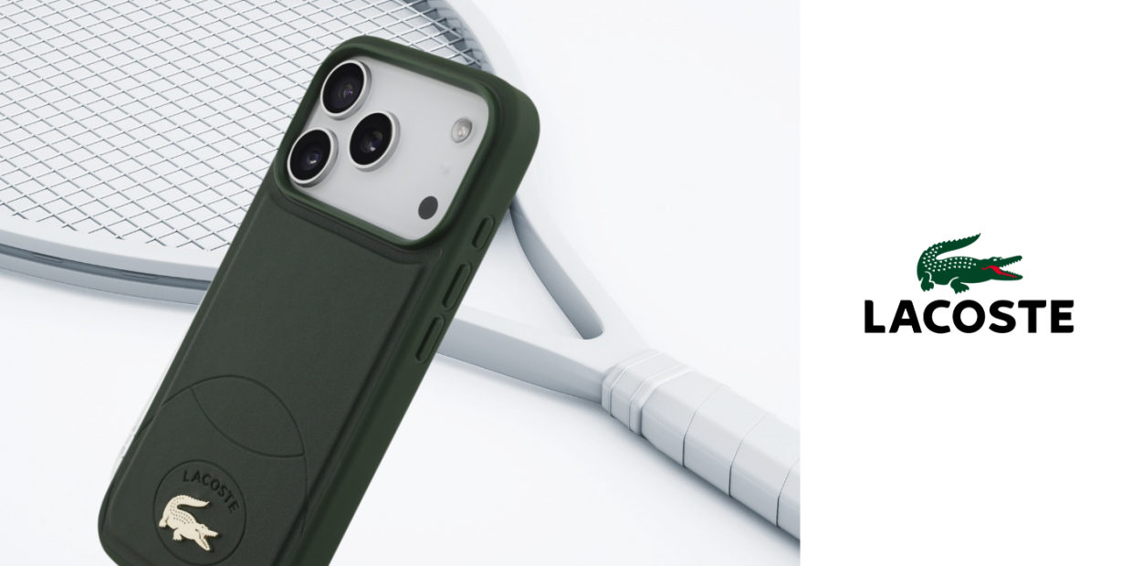 Carcasa Lacoste Bliss cu MagSafe compatibila cu iPhone 17 Pro, Verde 1 Lerato.ro