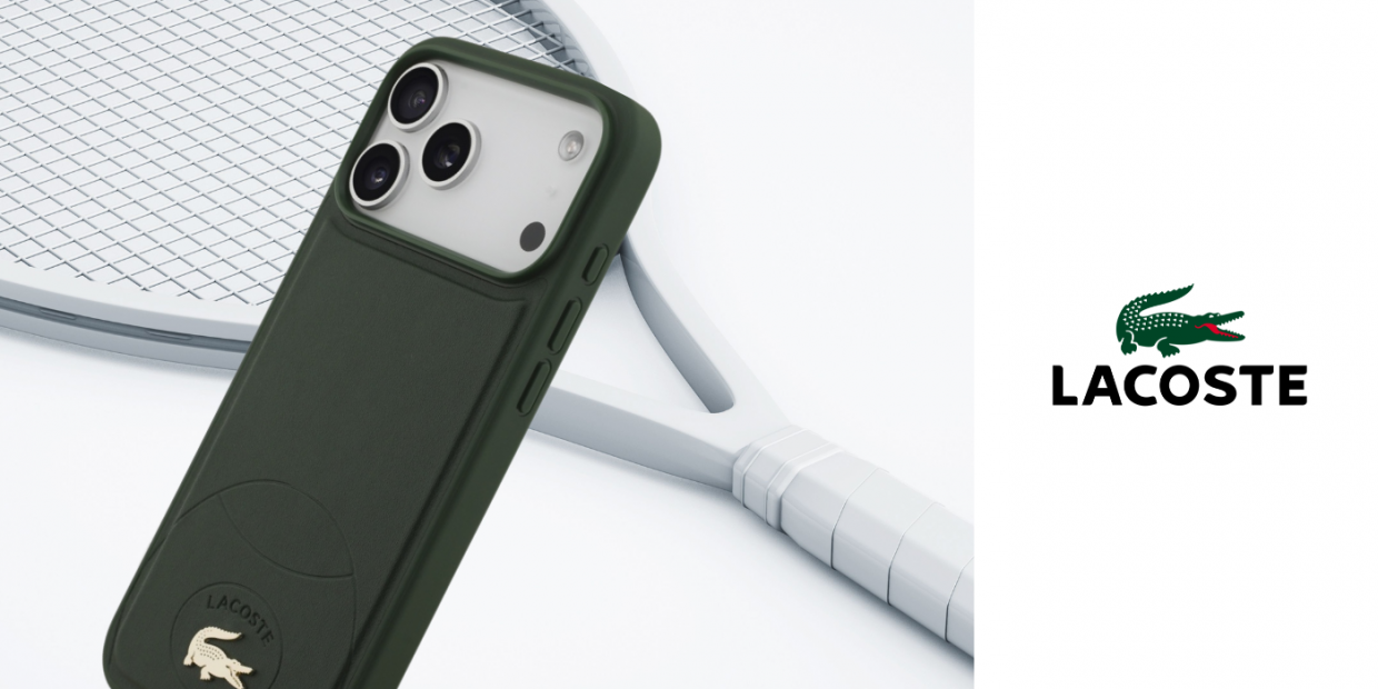 Carcasa Lacoste Bliss cu MagSafe compatibila cu iPhone 17 Pro Max, Verde 1 Lerato.ro