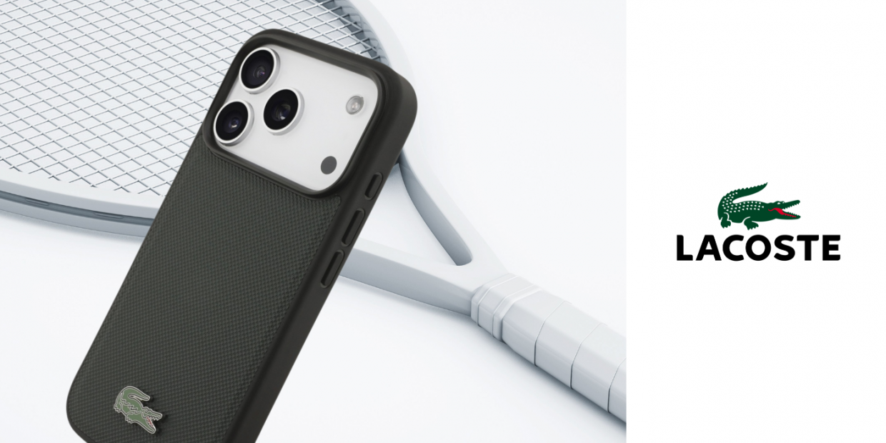 Carcasa Lacoste Petit Pique Lacquer Logo cu MagSafe compatibila cu iPhone 17 Pro, Dark Green 1 Lerato.ro