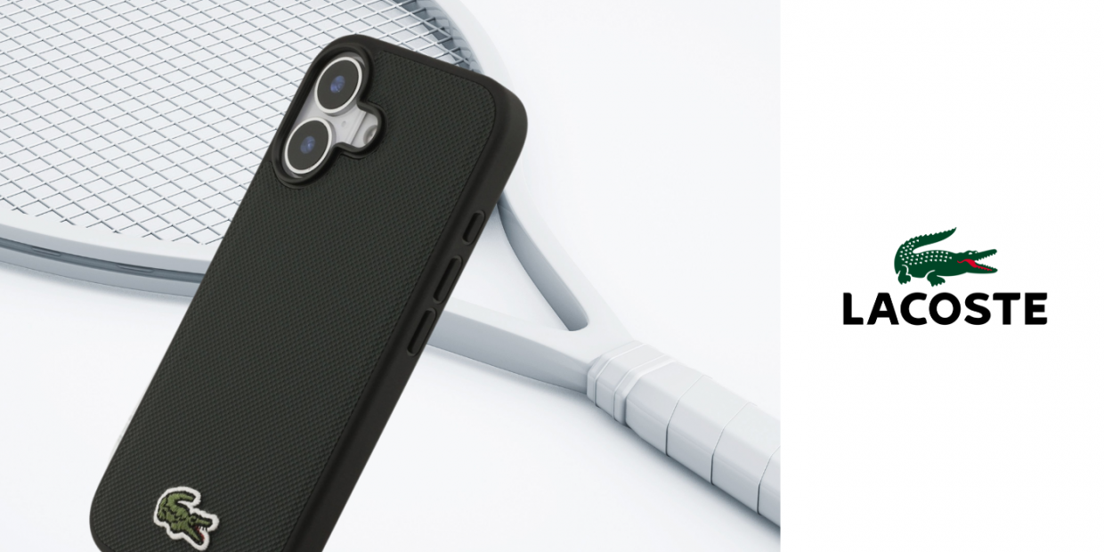 Carcasa Lacoste Petit Pique Lacquer Logo cu MagSafe compatibila cu iPhone 17, Dark Green 1 Lerato.ro