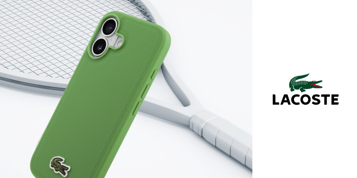 Carcasa Lacoste Petit Pique Lacquer Logo cu MagSafe compatibila cu iPhone 17, Verde 1 Lerato.ro