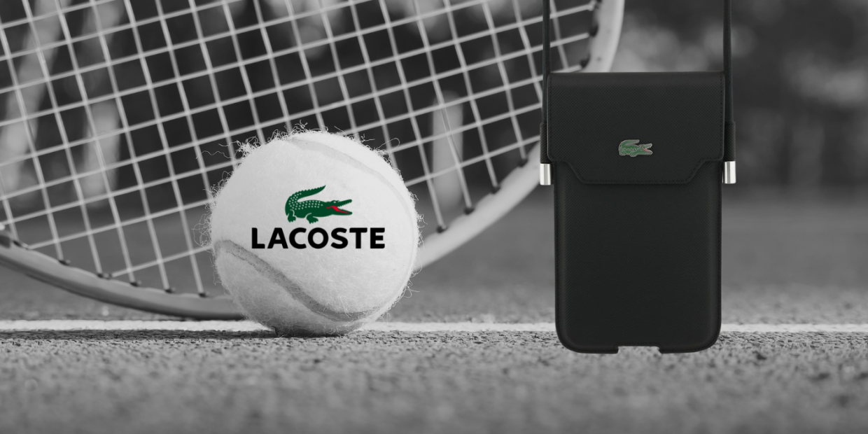 Geanta universala Lacoste Crossbody Petit Pique Metal Logo, Marime XL, Negru 1 Lerato.ro