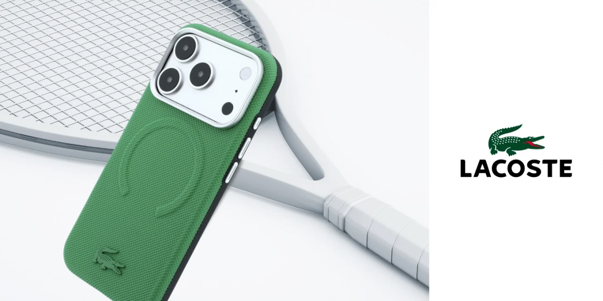 Husa Lacoste Petit Pique Embossed cu MagSafe compatibila cu iPhone 18 Pro Max / 17 Pro Max, Verde 1 Lerato.ro