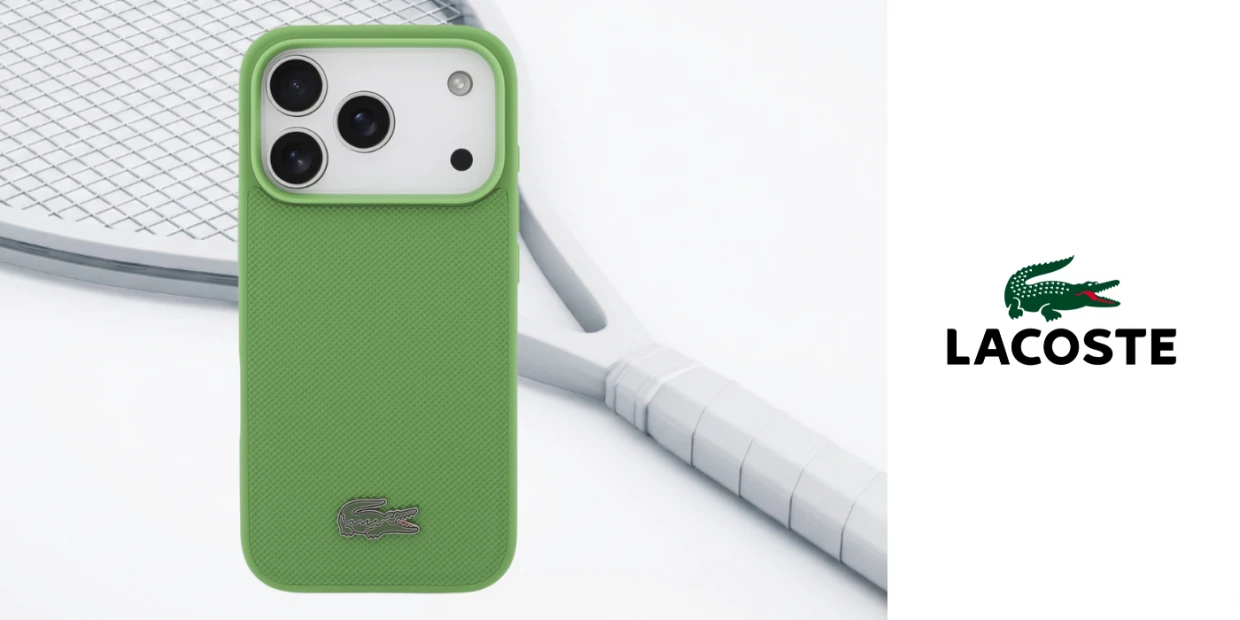 Husa Lacoste Petit Pique Lacquer Logo cu MagSafe compatibila cu iPhone 18 Pro Max / 17 Pro Max, Verde 1 Lerato.ro