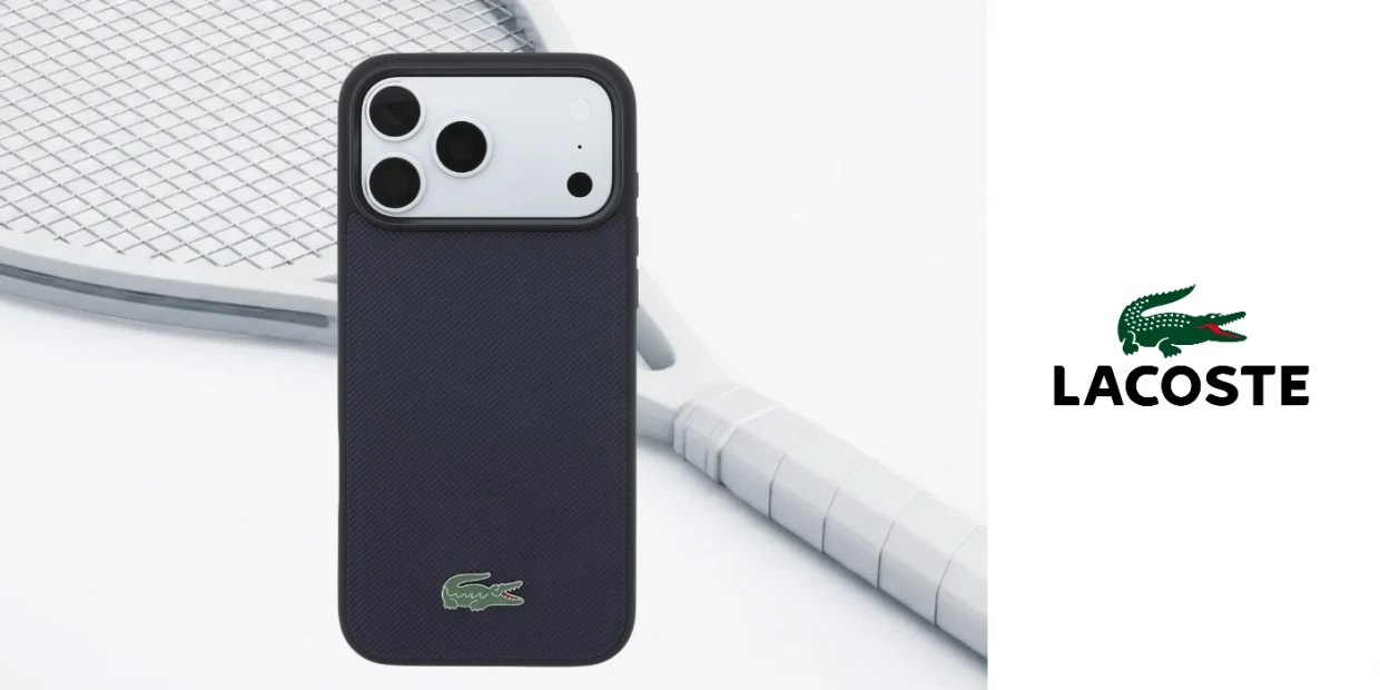 Husa Lacoste Petit Pique Lacquer Logo cu MagSafe compatibila cu iPhone 18 Pro Max / 17 Pro Max, Navy Blue 1 Lerato.ro