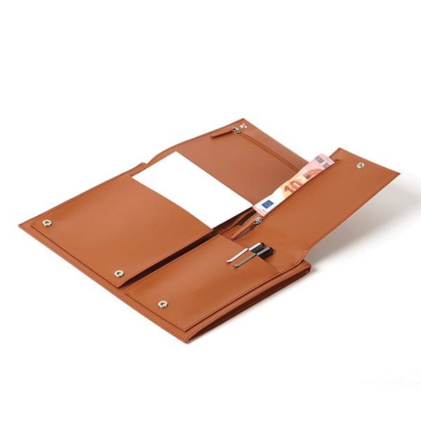 Husa Lexon Flat LN2503M compatibila cu laptop 14 inch, Maro 1 Lerato.ro