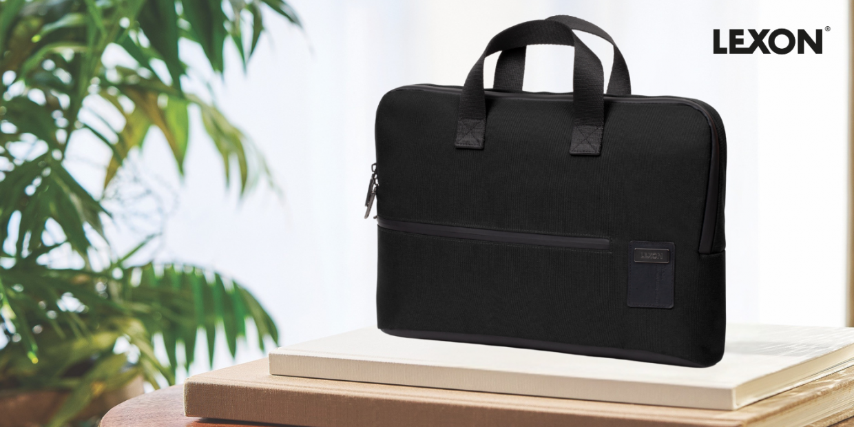 Geanta laptop Lexon Track Envelope compatibila cu laptop 15 inch, 40 x 4 x 28 cm, Negru 1 Lerato.ro