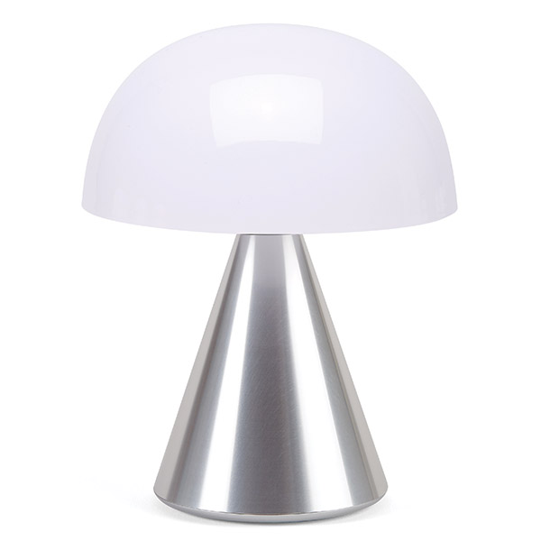 Lampa LED Lexon Mina L, Lumina cu 7 culori, IPX4, USB-C, Silver 1 Lerato.ro