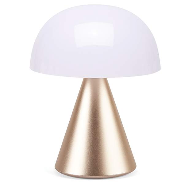 Lampa LED Lexon Mina L, Lumina cu 7 culori, IPX4, USB-C, Gold 1 Lerato.ro