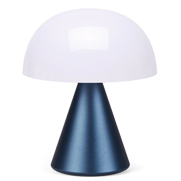 Lampa LED Lexon Mina M, Lumina cu 7 culori, Autonomie 24h, IPX4, USB-C, Dark Blue 1 Lerato.ro