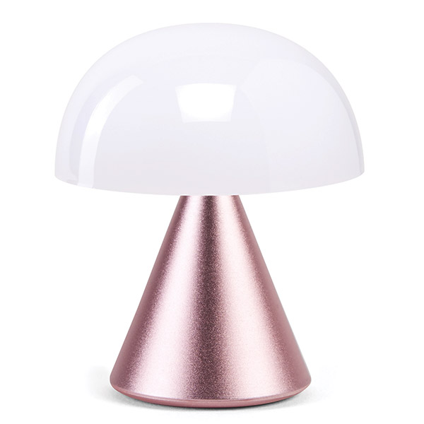 Lampa LED Lexon Mina Mini, Luminozitate ajustabila, USB-C, Roz 1 Lerato.ro