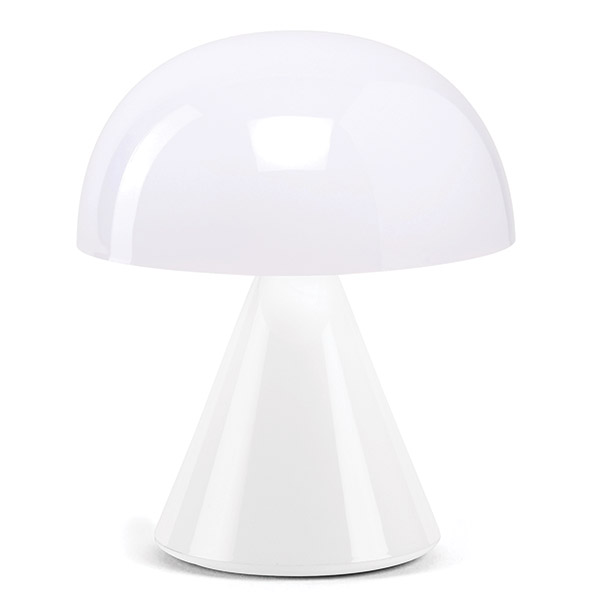 Lampa LED Lexon Mina Mini, Luminozitate ajustabila, USB-C, Alb 1 Lerato.ro