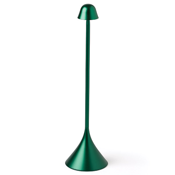 Lampa LED Lexon Steli Bell, Luminozitate ajustabila, Autonomie 10h, IPX4, USB-C, Dark Green 1 Lerato.ro